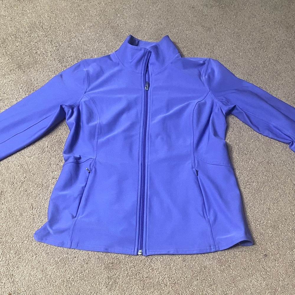 Lucy Women's Purple Size Medium Athletic Jacket Fall Outdoor